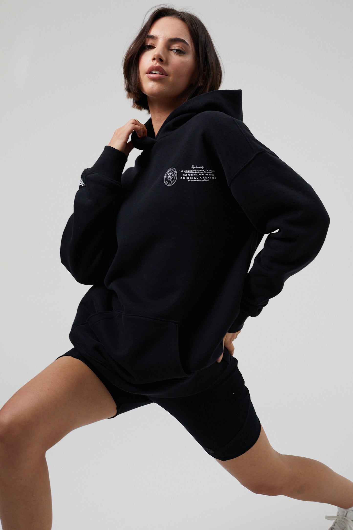 Synchronicity Hoodie - Jet Black
