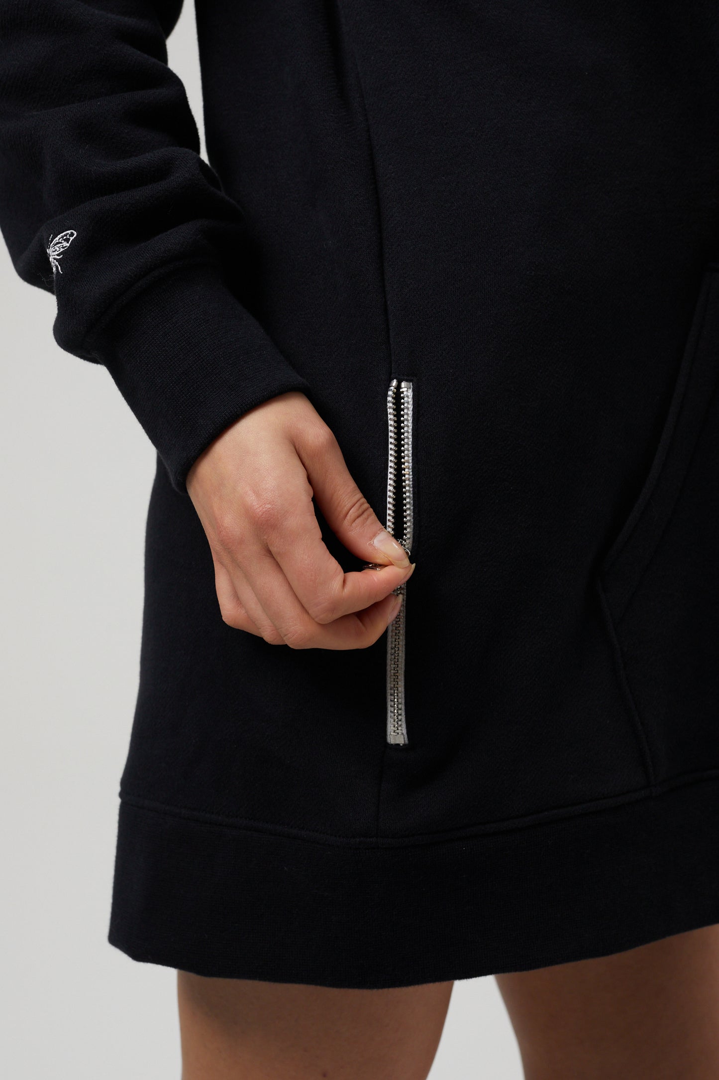 Synchronicity Hoodie - Jet Black