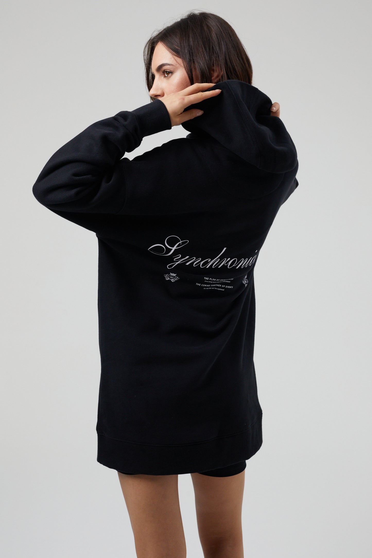 Synchronicity Hoodie - Jet Black