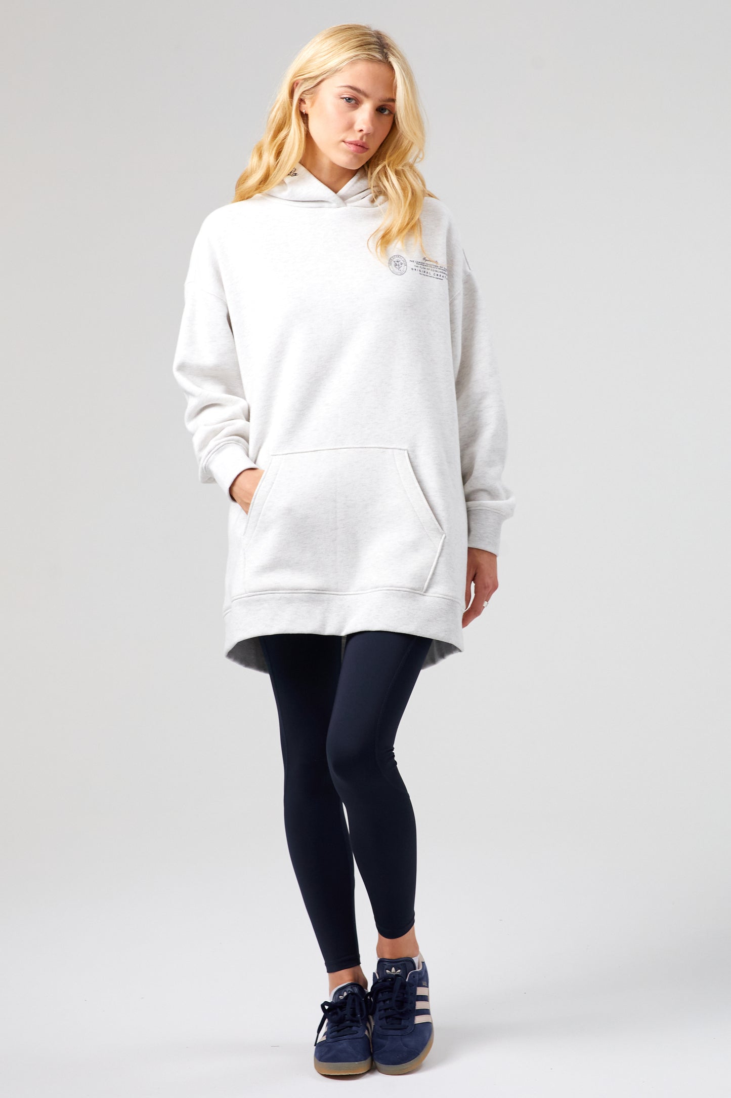 Synchronicity Hoodie - White Marl
