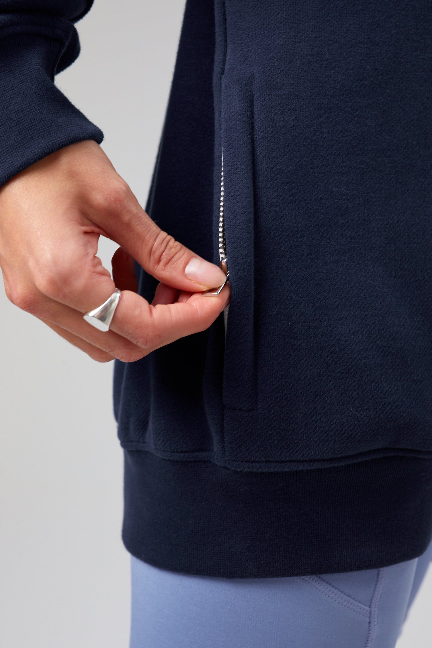 Flower Hoodie - Midnight Blue