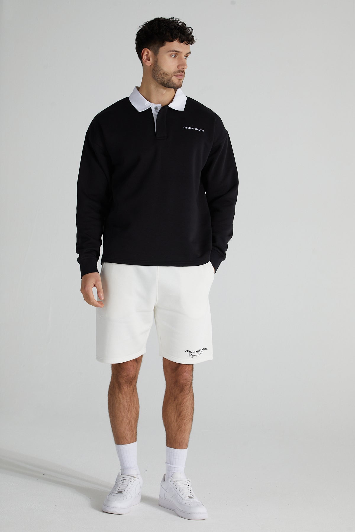 Original Rugby Shirt -Jet Black