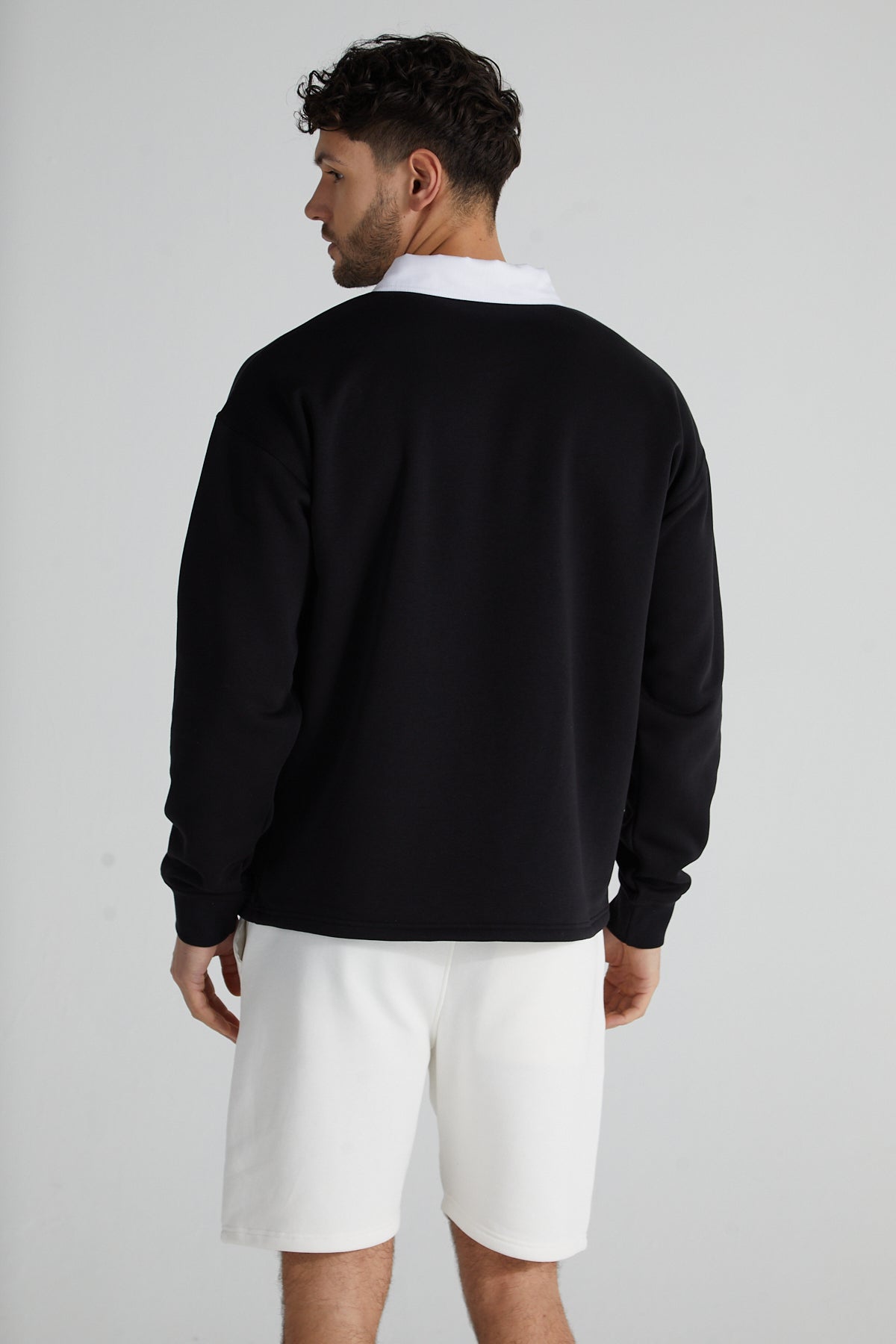 Original Rugby Shirt -Jet Black