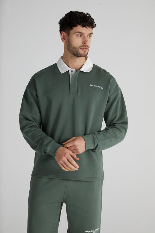 Original Rugby Shirt - Hunter Green