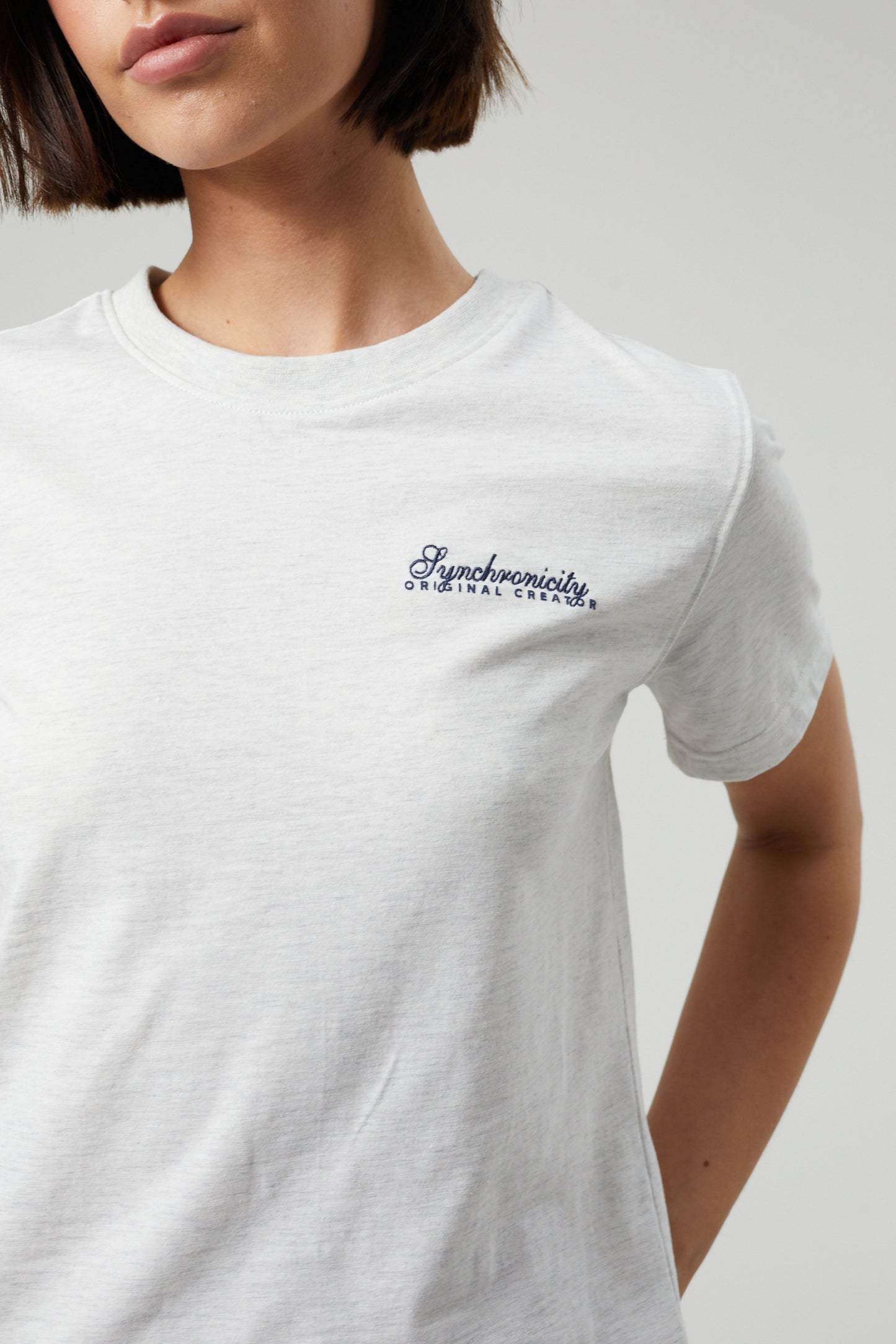 Synchronicity T-shirt - White Marl