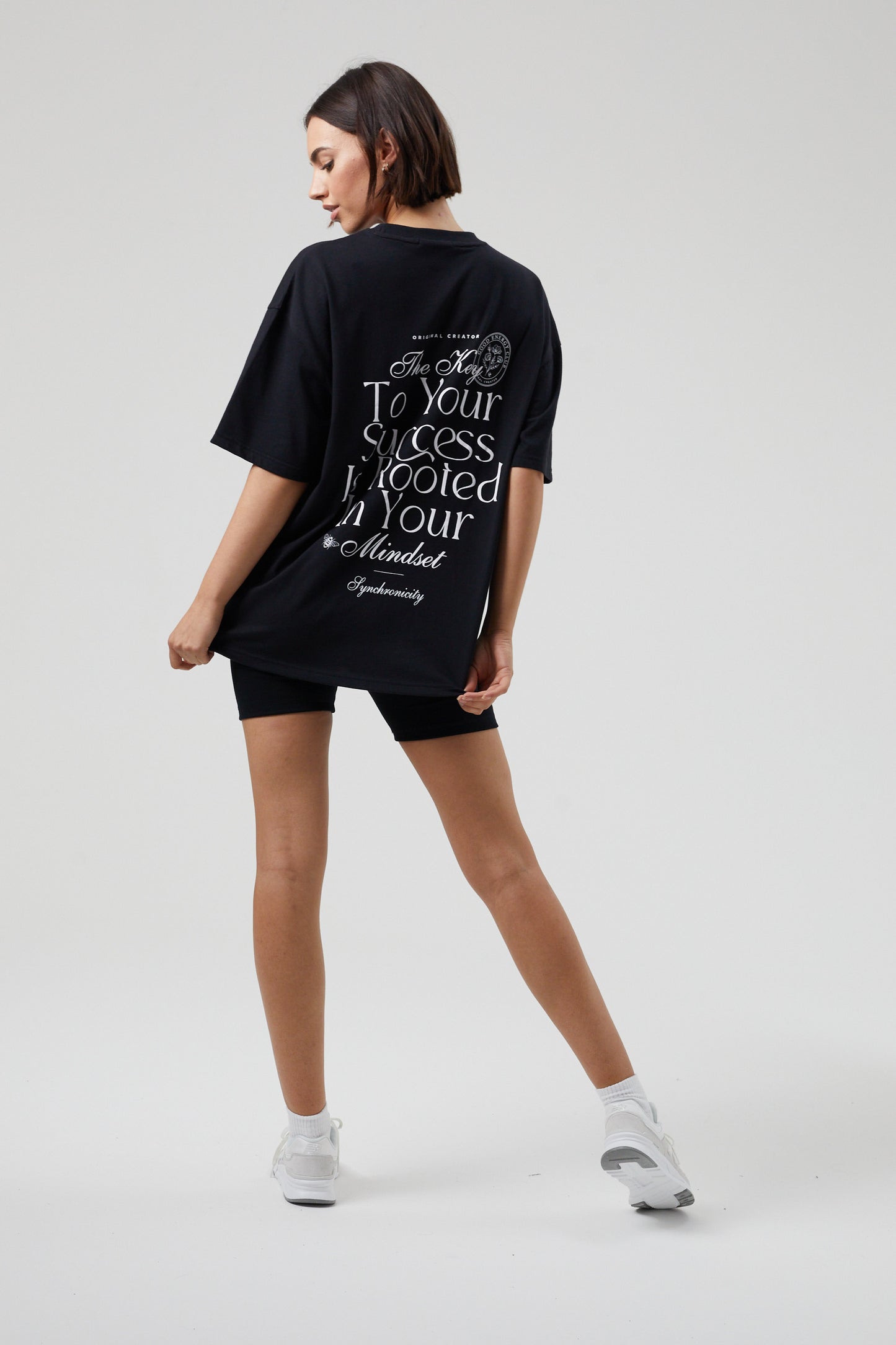 Success Mindset T-Shirt - Jet Black