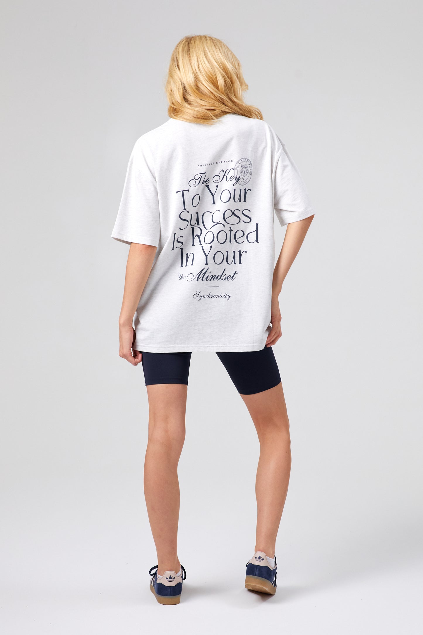 Success Mindset T-Shirt - White Marl