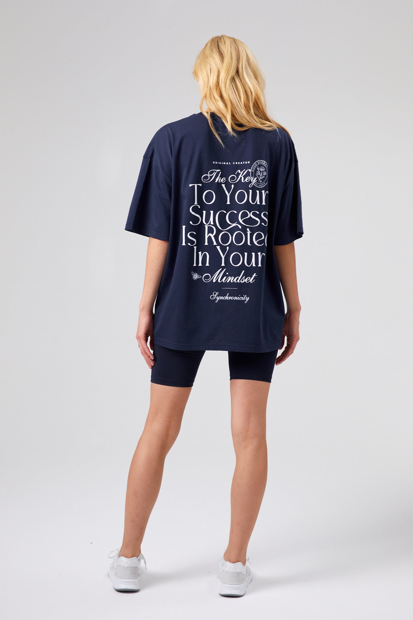 Success Mindset T-Shirt - Midnight Blue