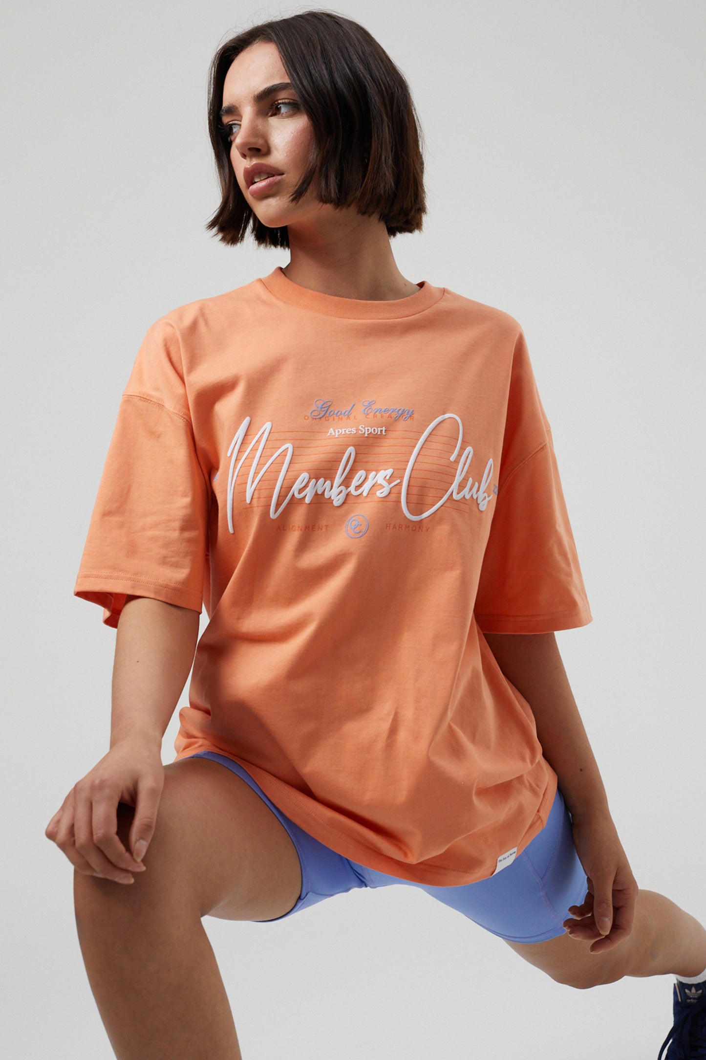 Members Club T-shirt - Coral Silk
