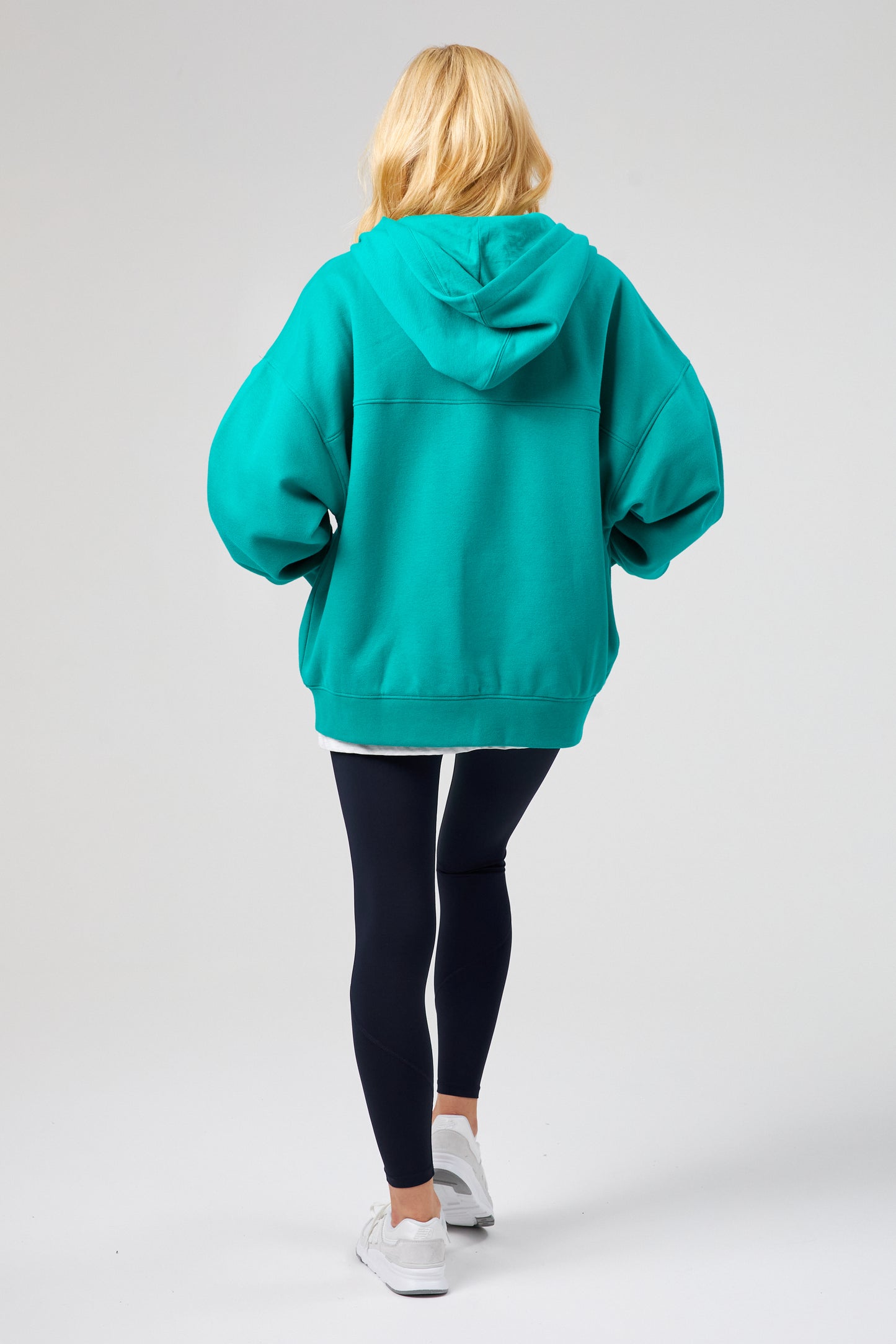 Joy Zip Hoodie - Tennis Green