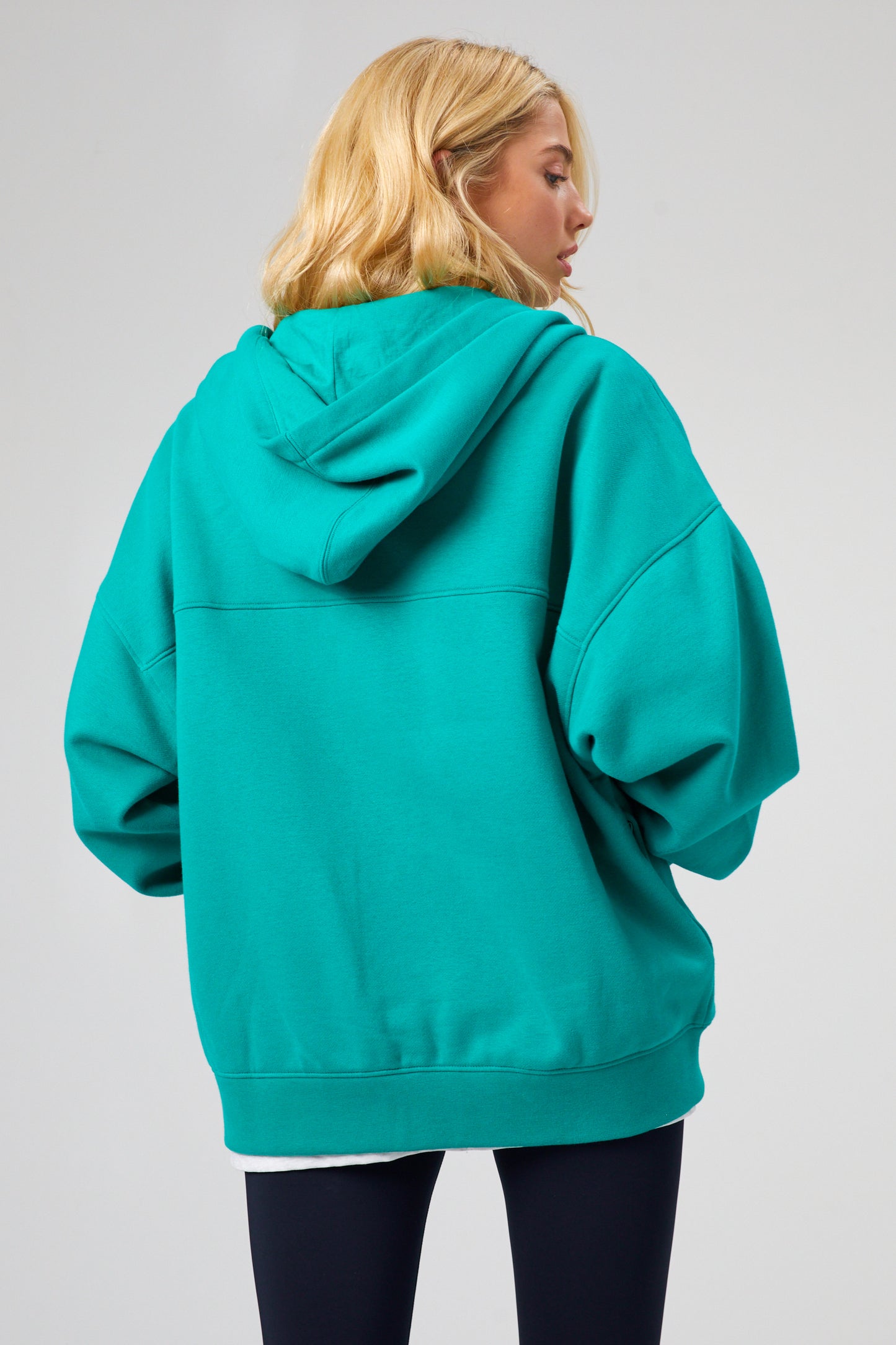 Joy Zip Hoodie - Tennis Green