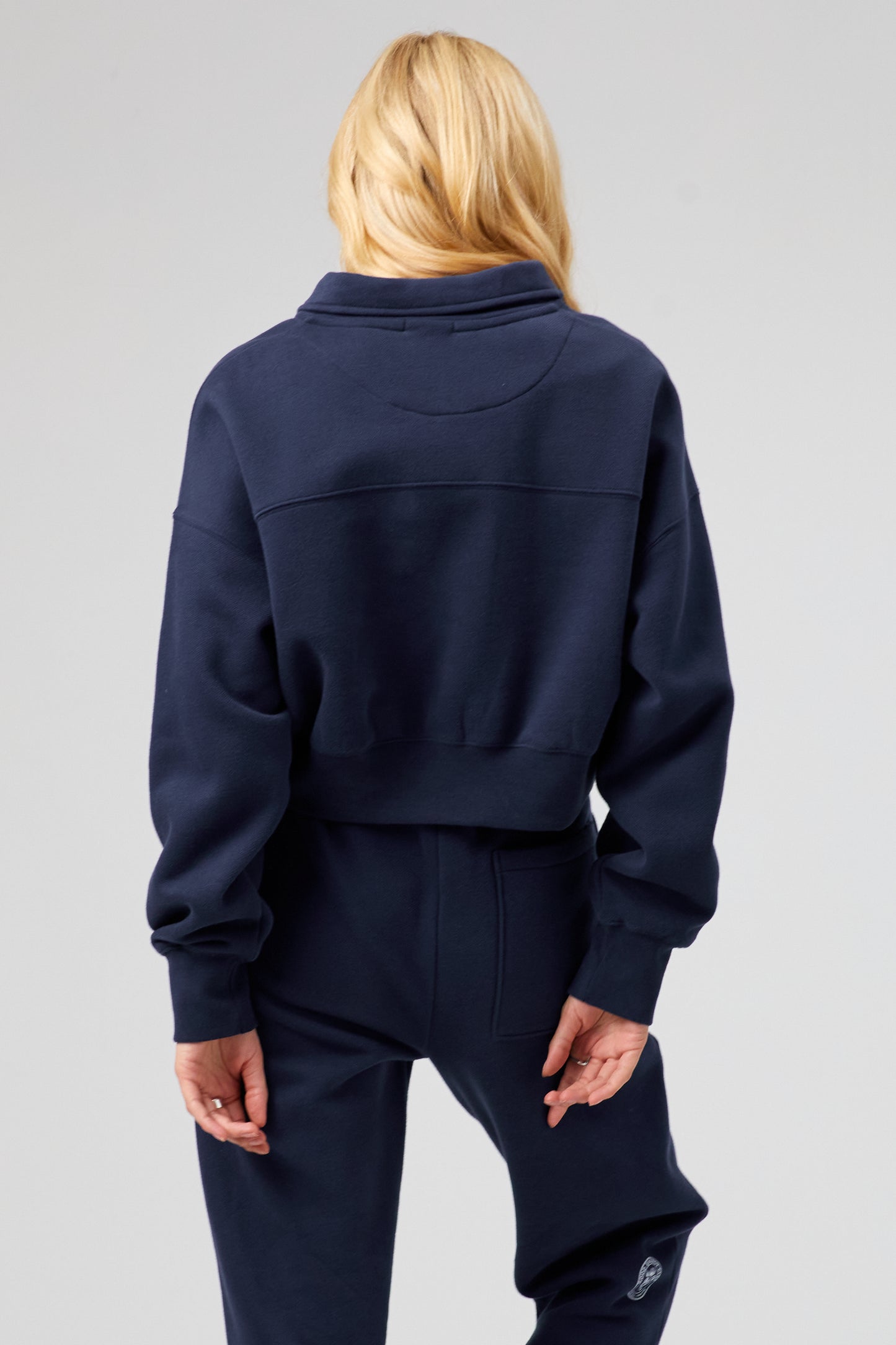 Flower Crop Rugby - Midnight Blue