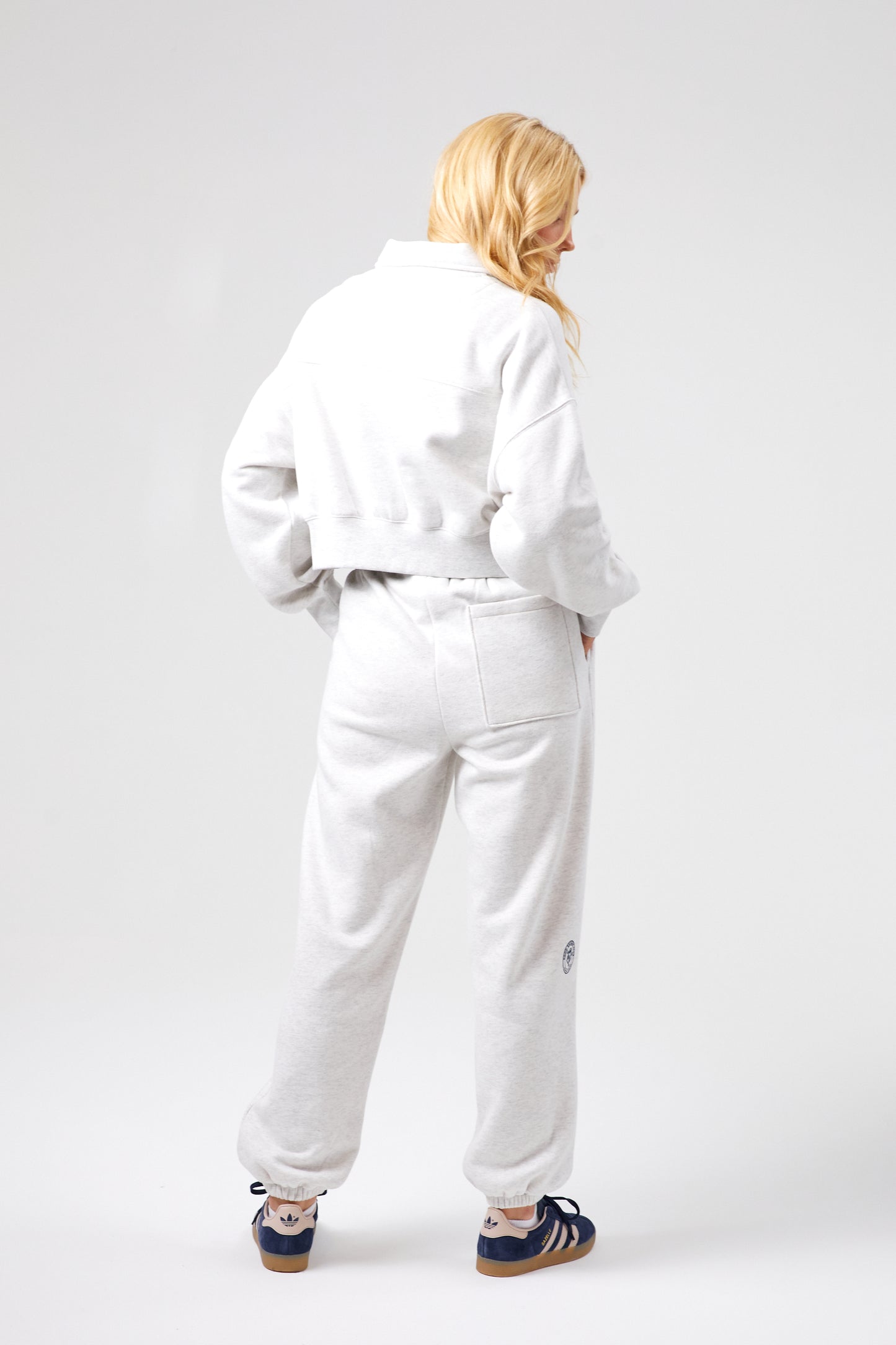 Flower Crop Rugby - White Marl