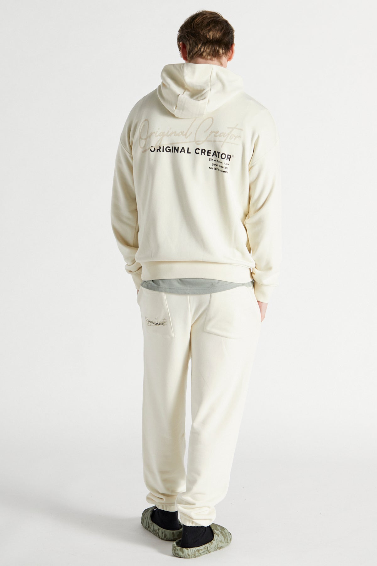 Scripture Hoodie - Off White