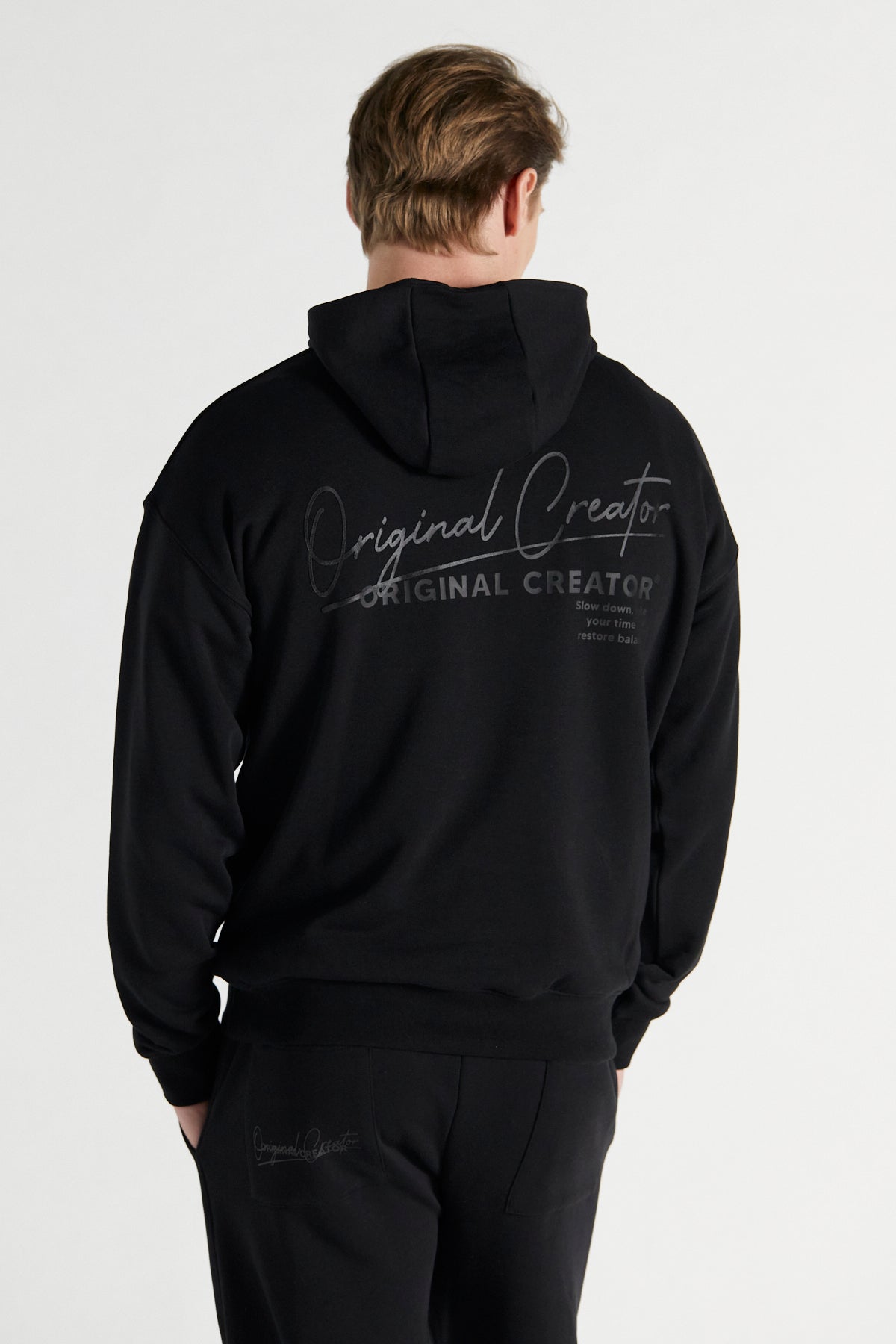 Scripture Hoodie - Jet Black