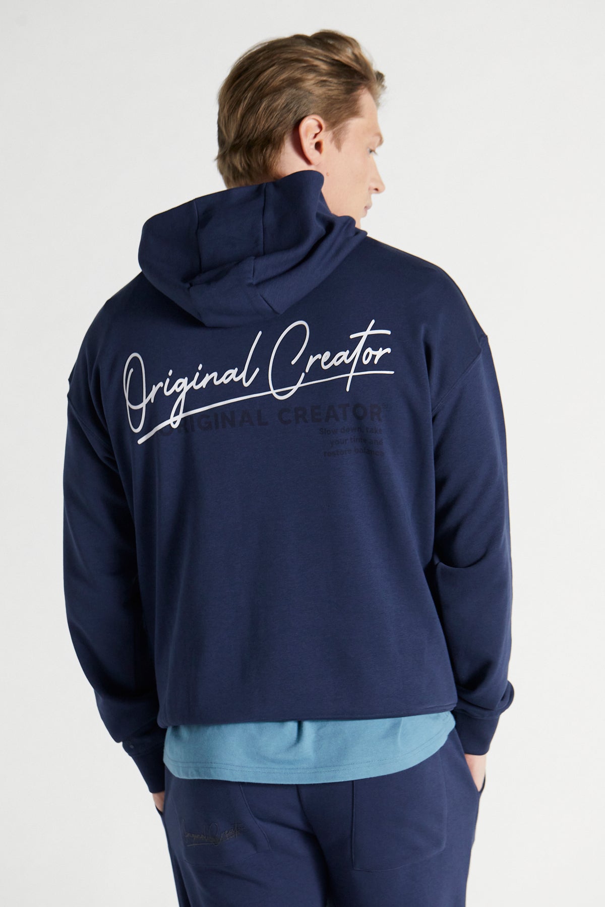 Scripture Hoodie - Midnight Blue