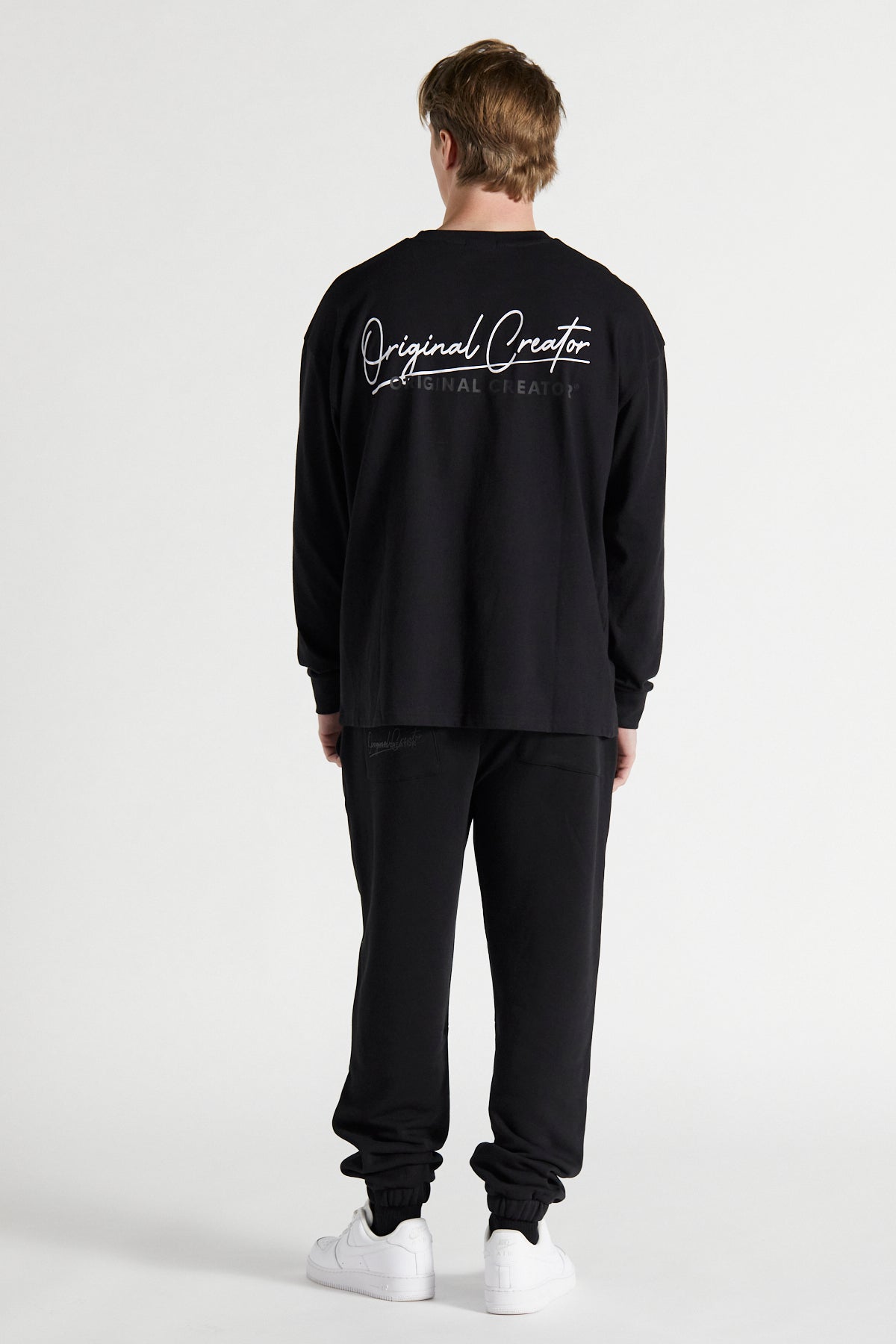 Scripture Long Sleeve T-shirt - Jet Black