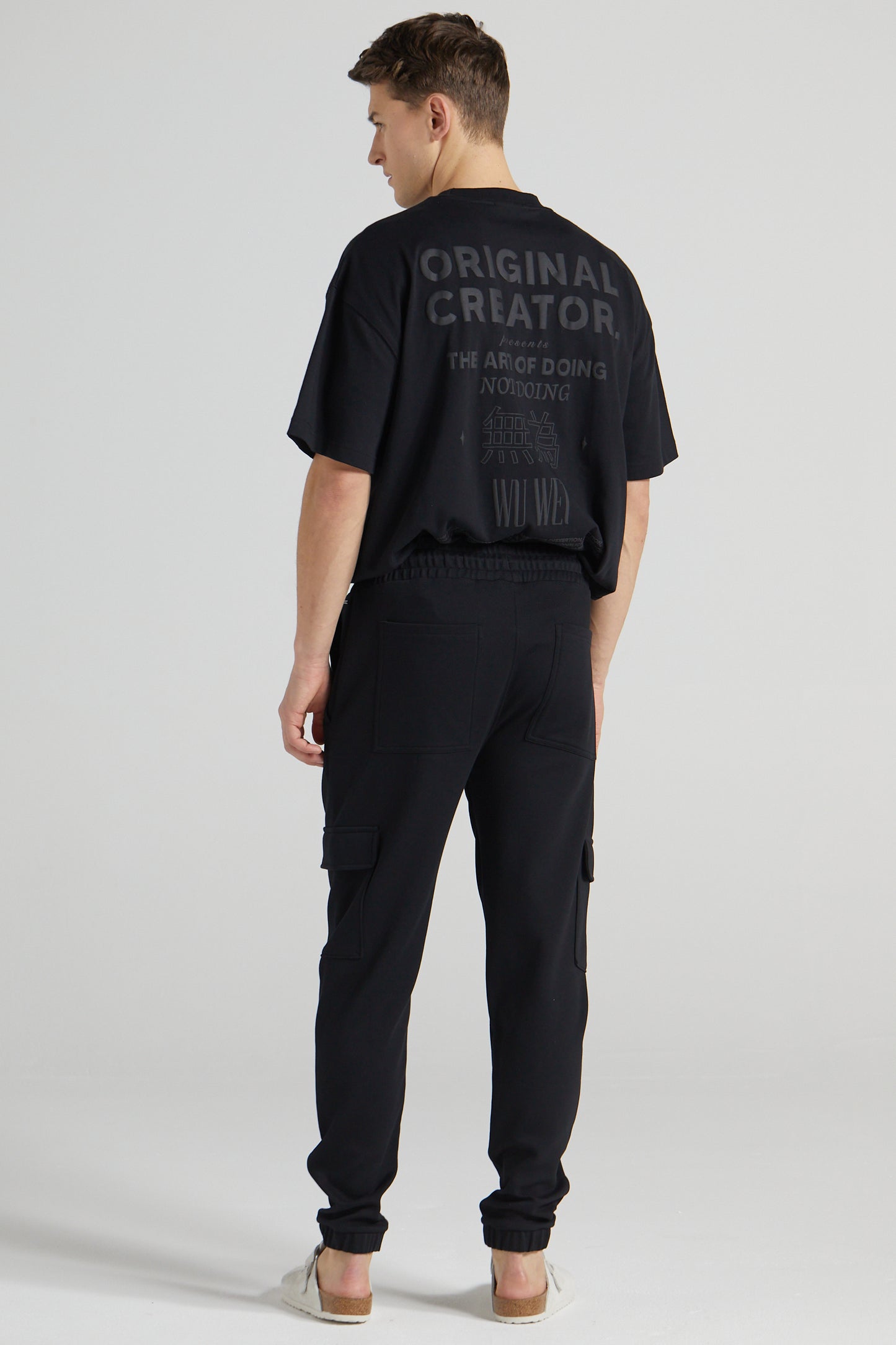 Smart Cargo Joggers - Jet Black