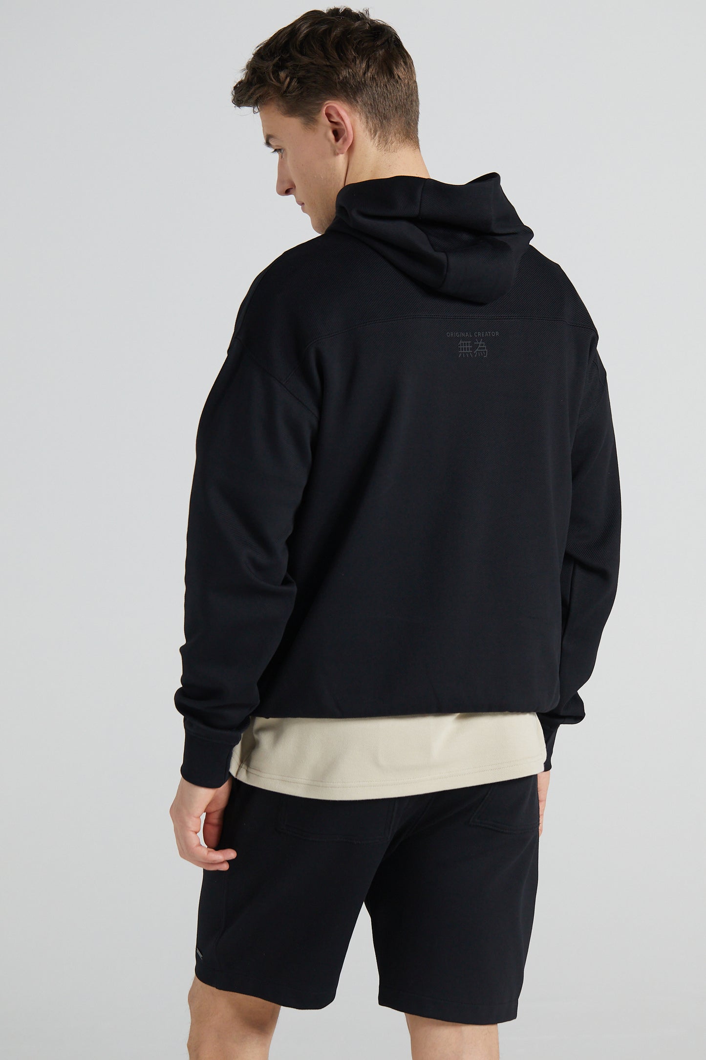 Wu Wei Classic Hoodie - Jet Black