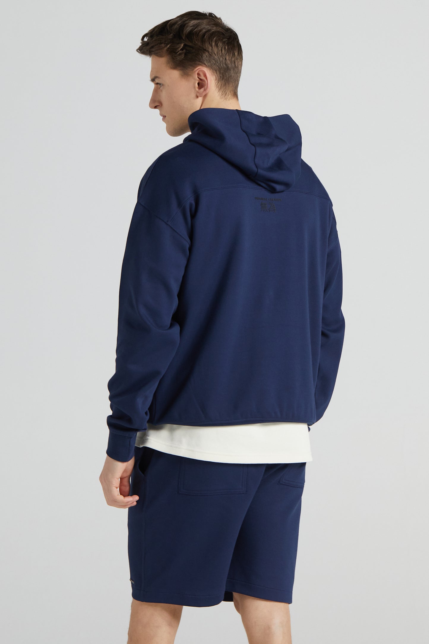 Wu Wei Classic Hoodie - Midnight Blue