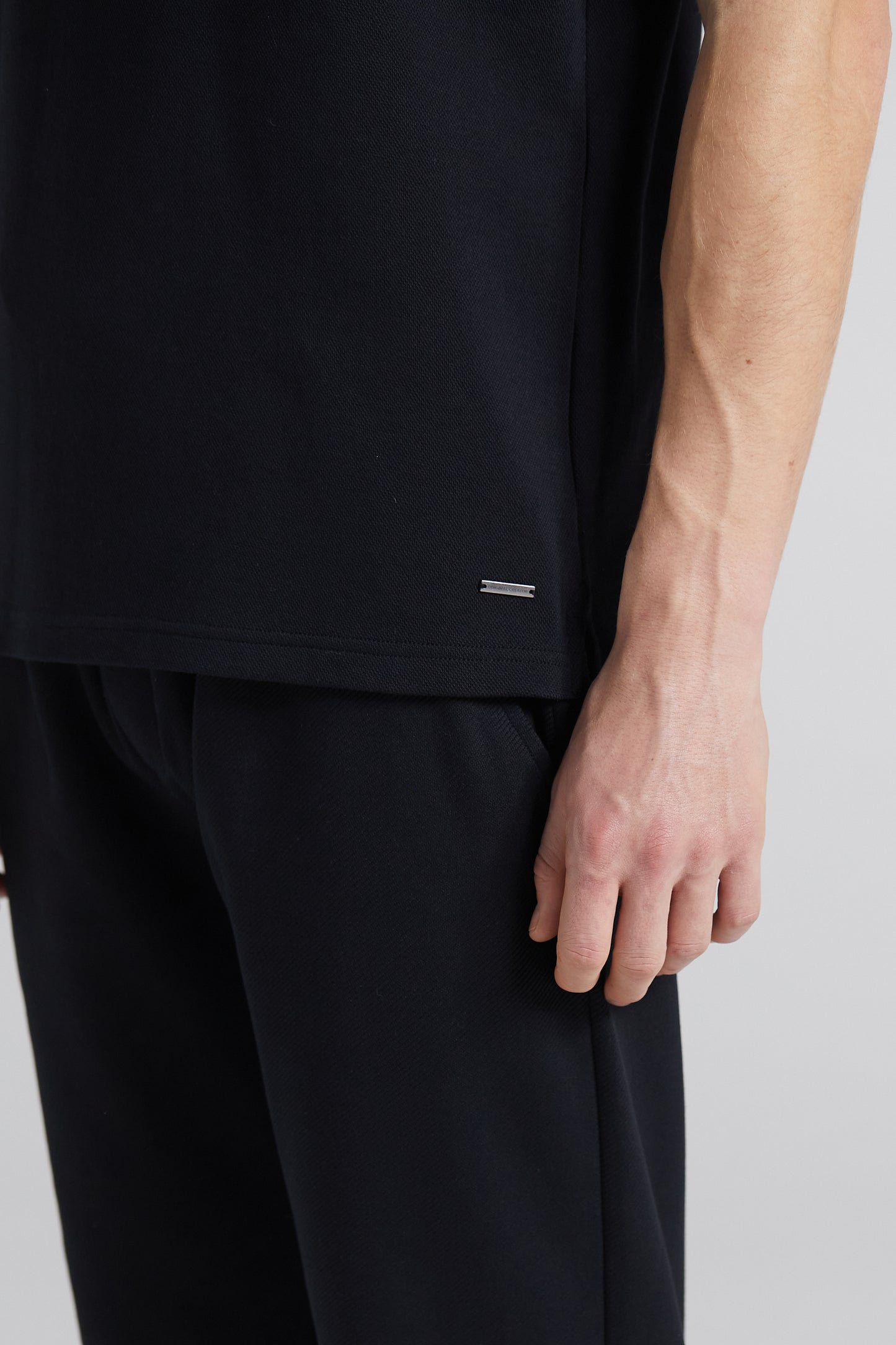 Essential Pique Polo Shirt - Jet Black