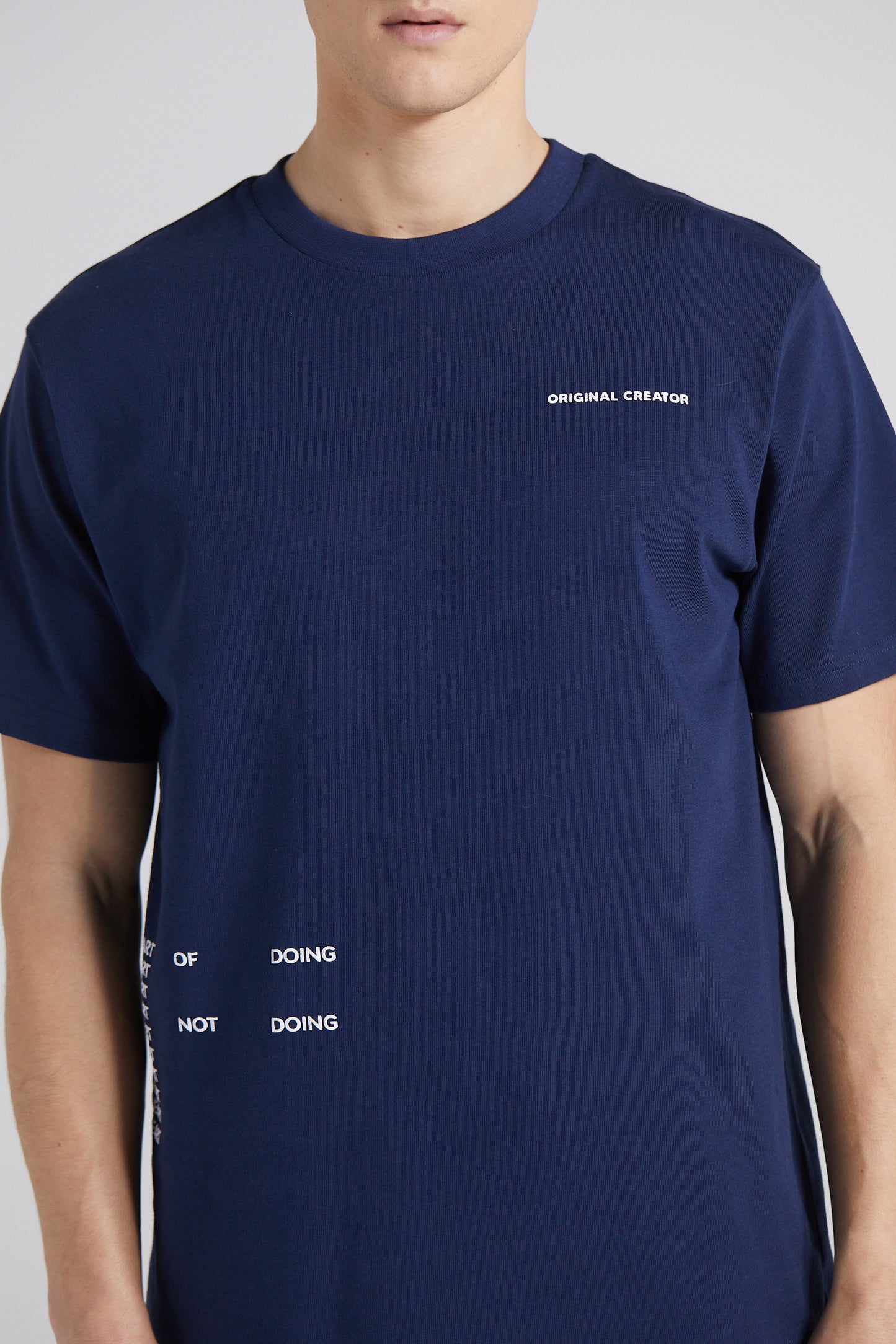 Wu Wei T-shirt - Midnight Blue