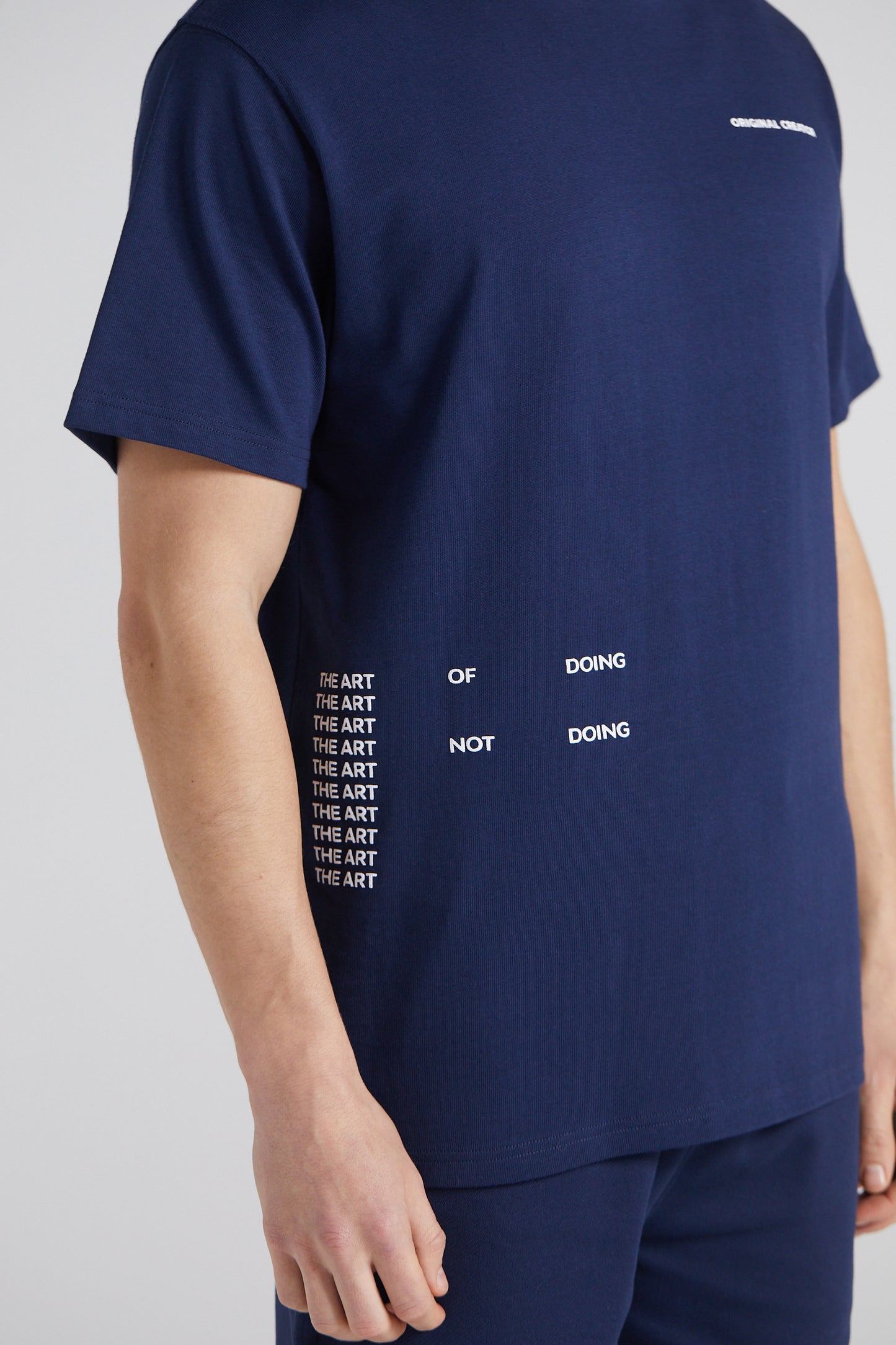 Wu Wei T-shirt - Midnight Blue