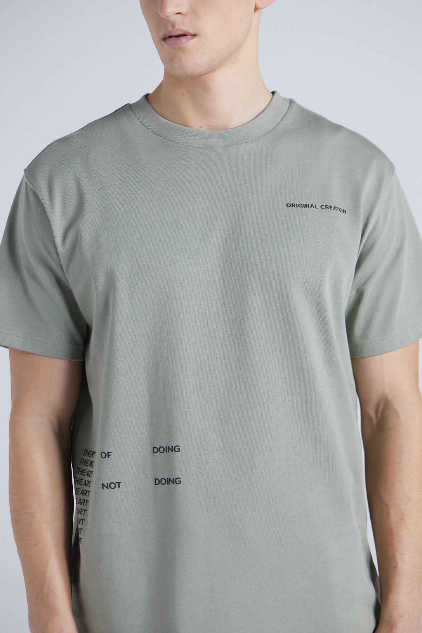 Wu Wei T-shirt - Slate Green