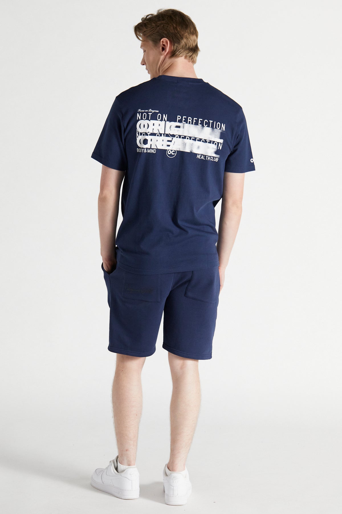 Progress T-shirt - Midnight Blue