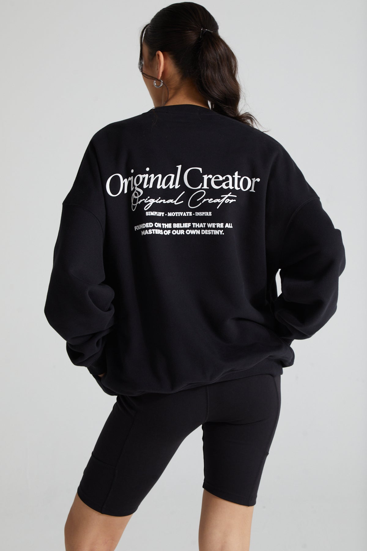 Creator Sweatshirt - Jet Black