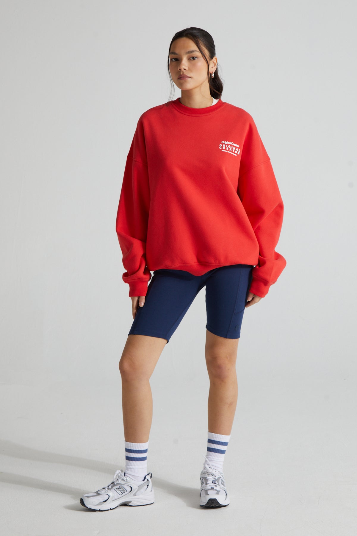 Creator Sweatshirt -Poppy Red