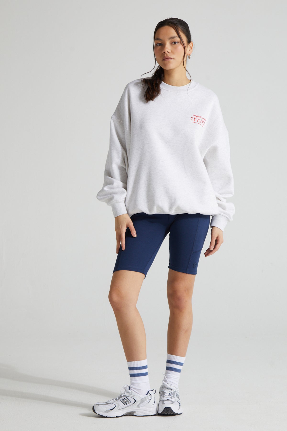 Creator Sweatshirt - White Marl