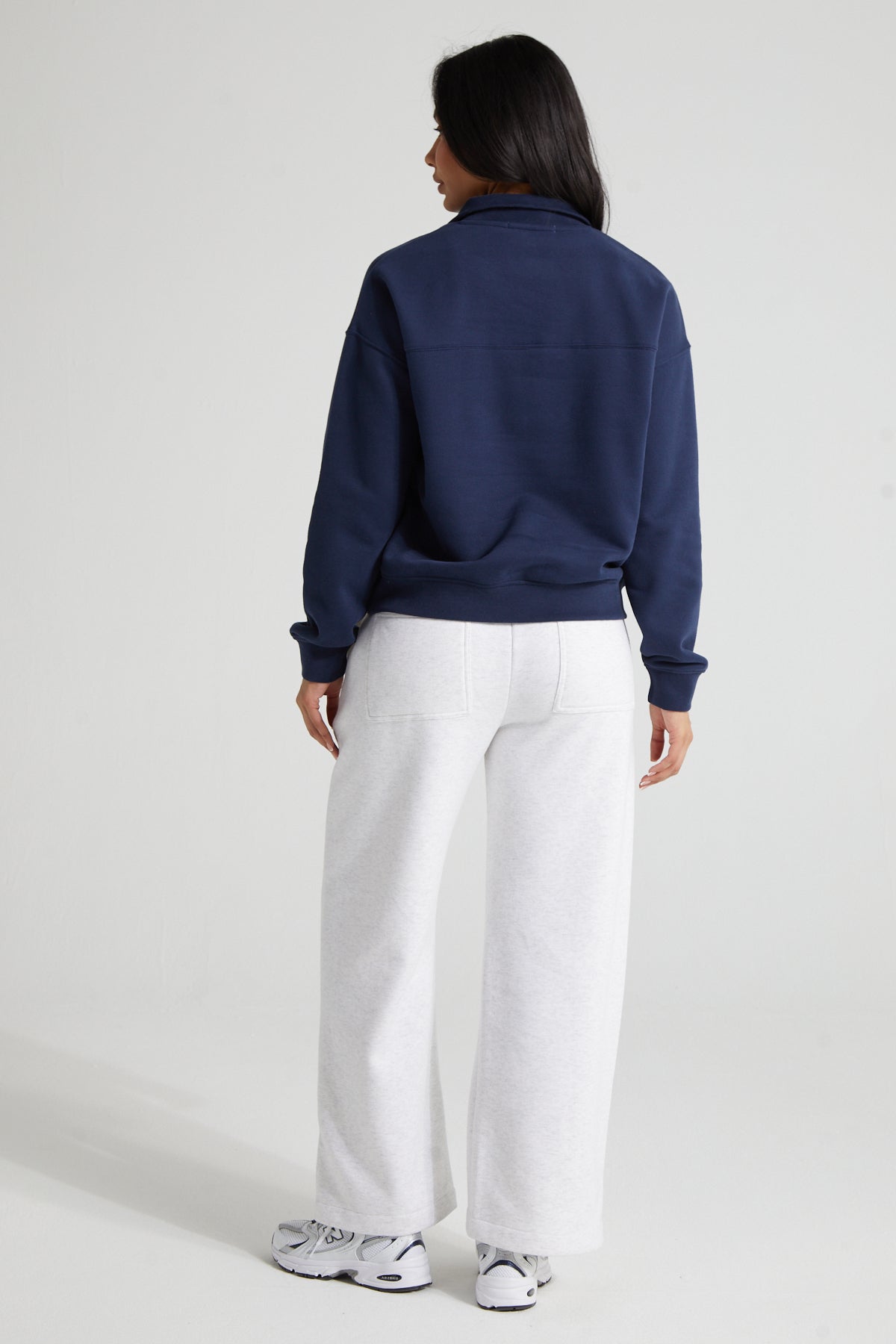 Classic Half Zip - Midnight Blue