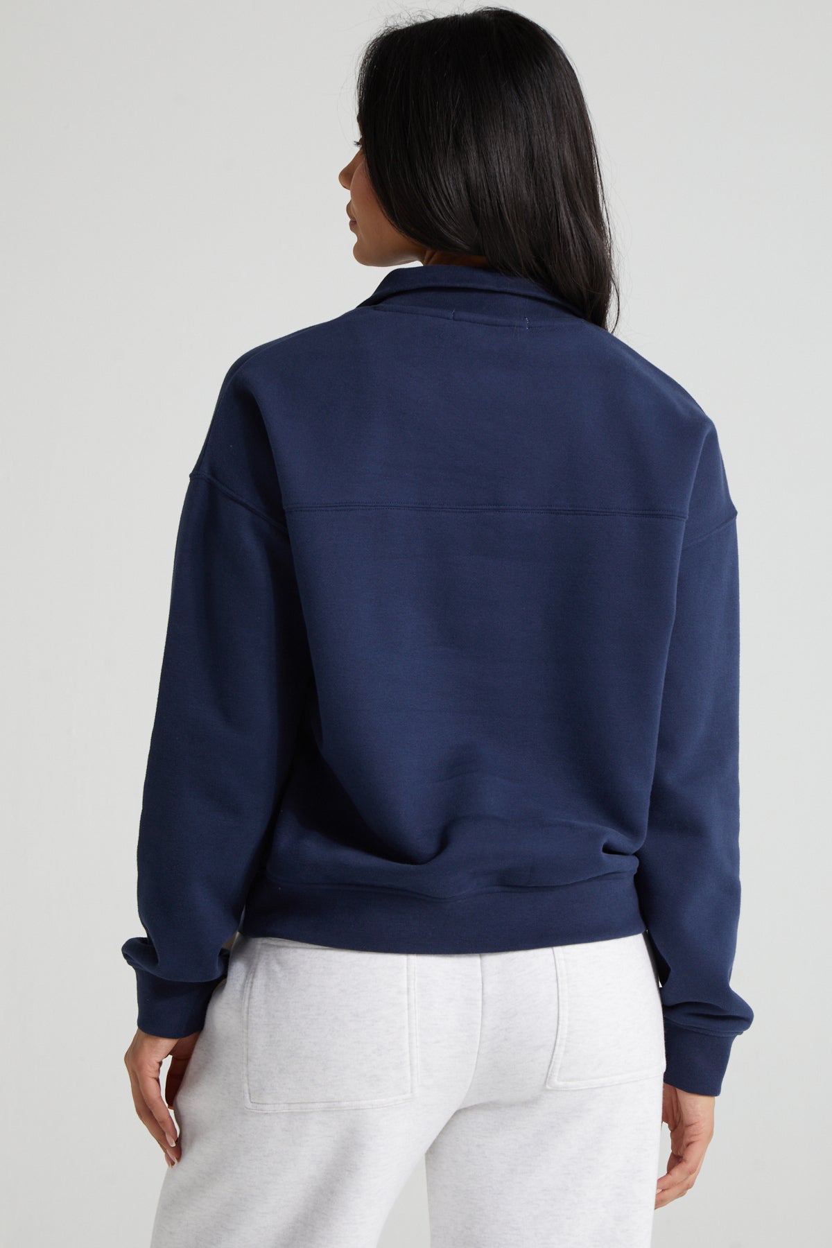 Classic Half Zip - Midnight Blue