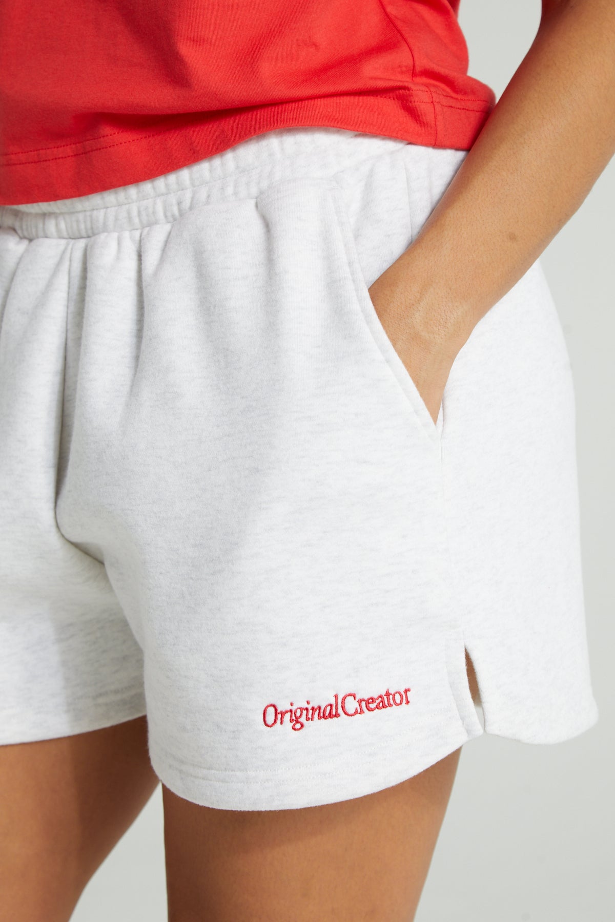 Classic Shorts - White Marl
