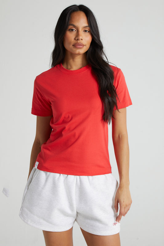Classic T- Shirt - Poppy Red