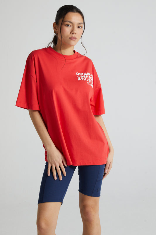 Athletic T-Shirt - Poppy Red