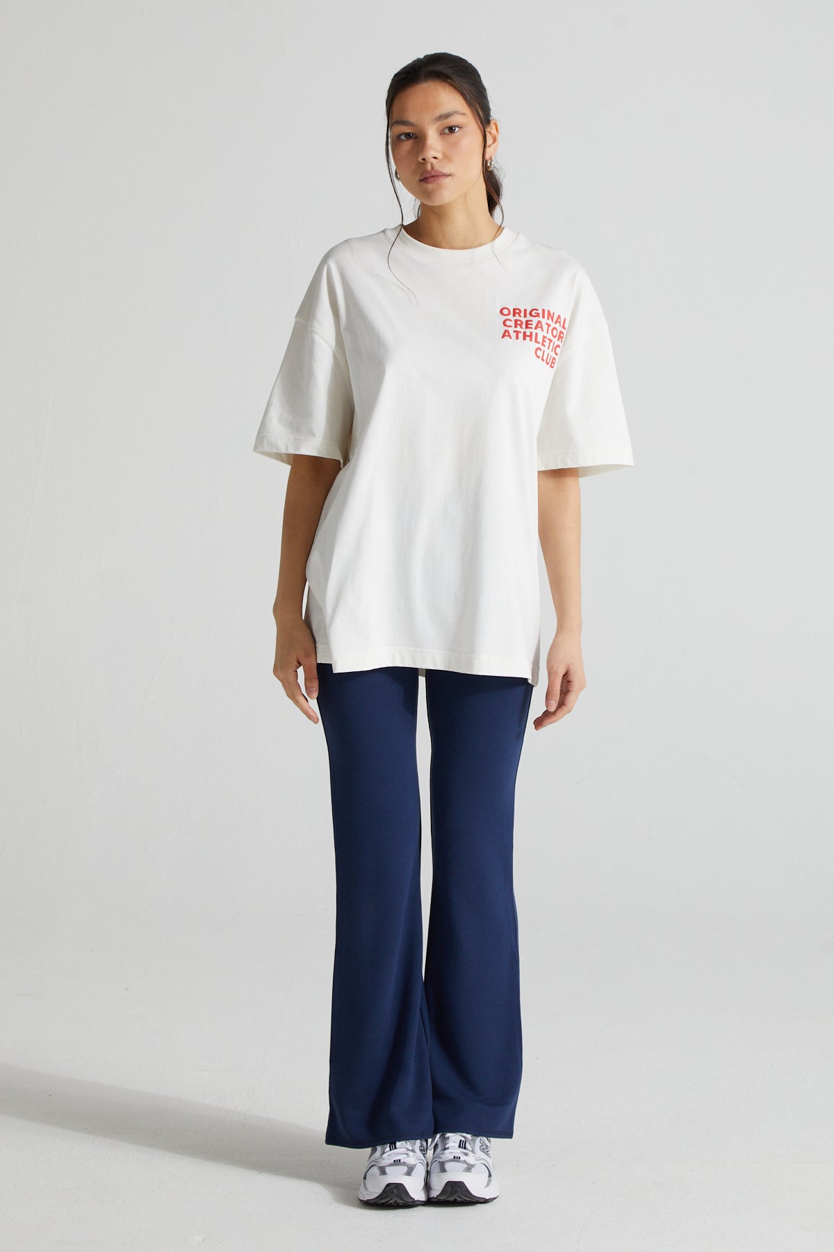 Athletic T-Shirt - White Marl