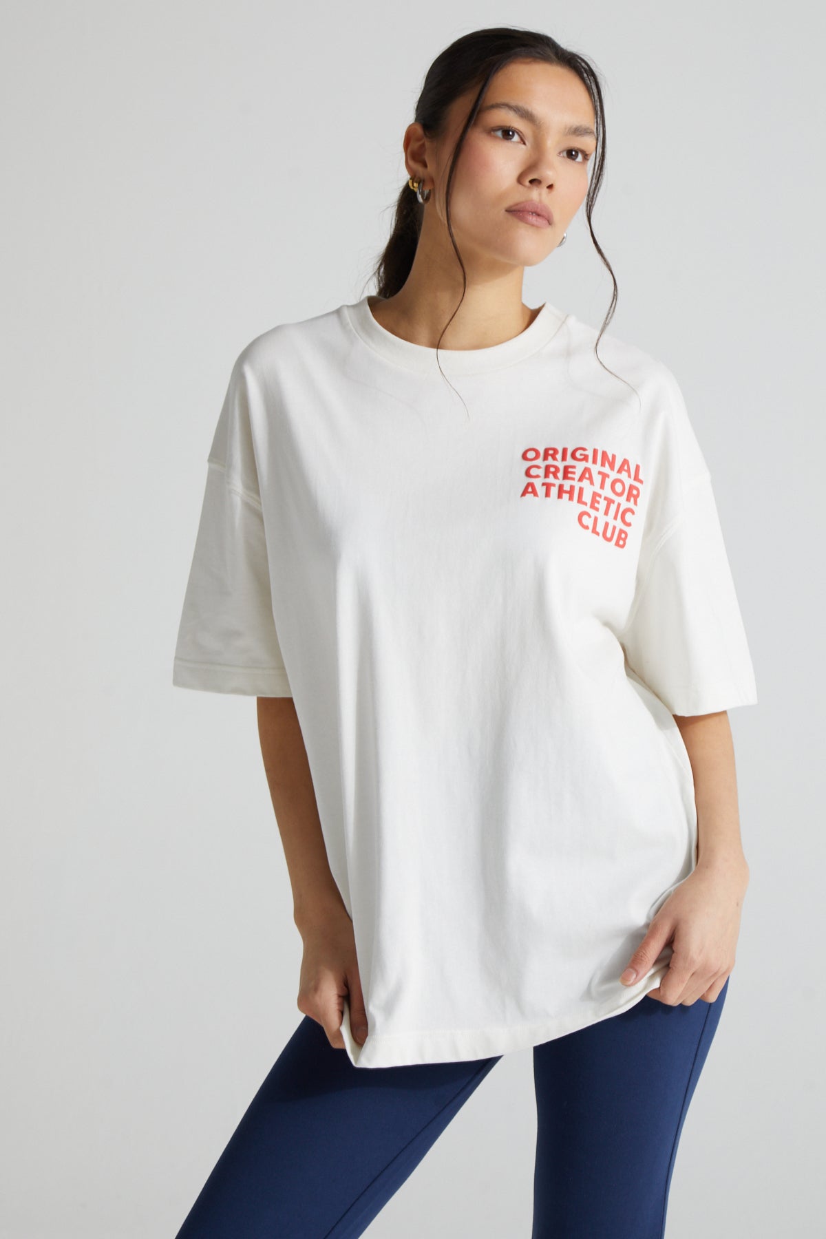 Athletic T-Shirt - White Marl