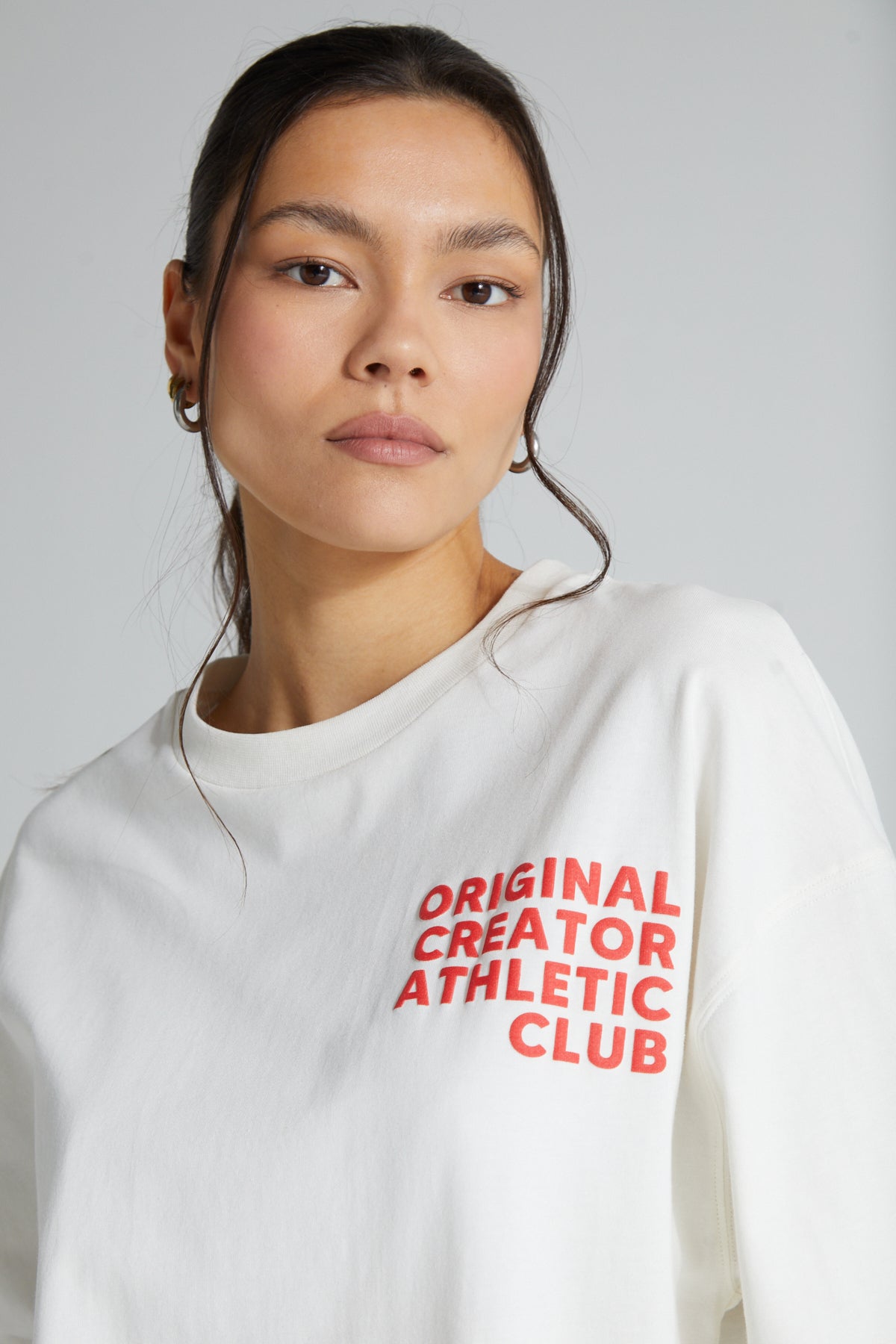 Athletic T-Shirt - White Marl