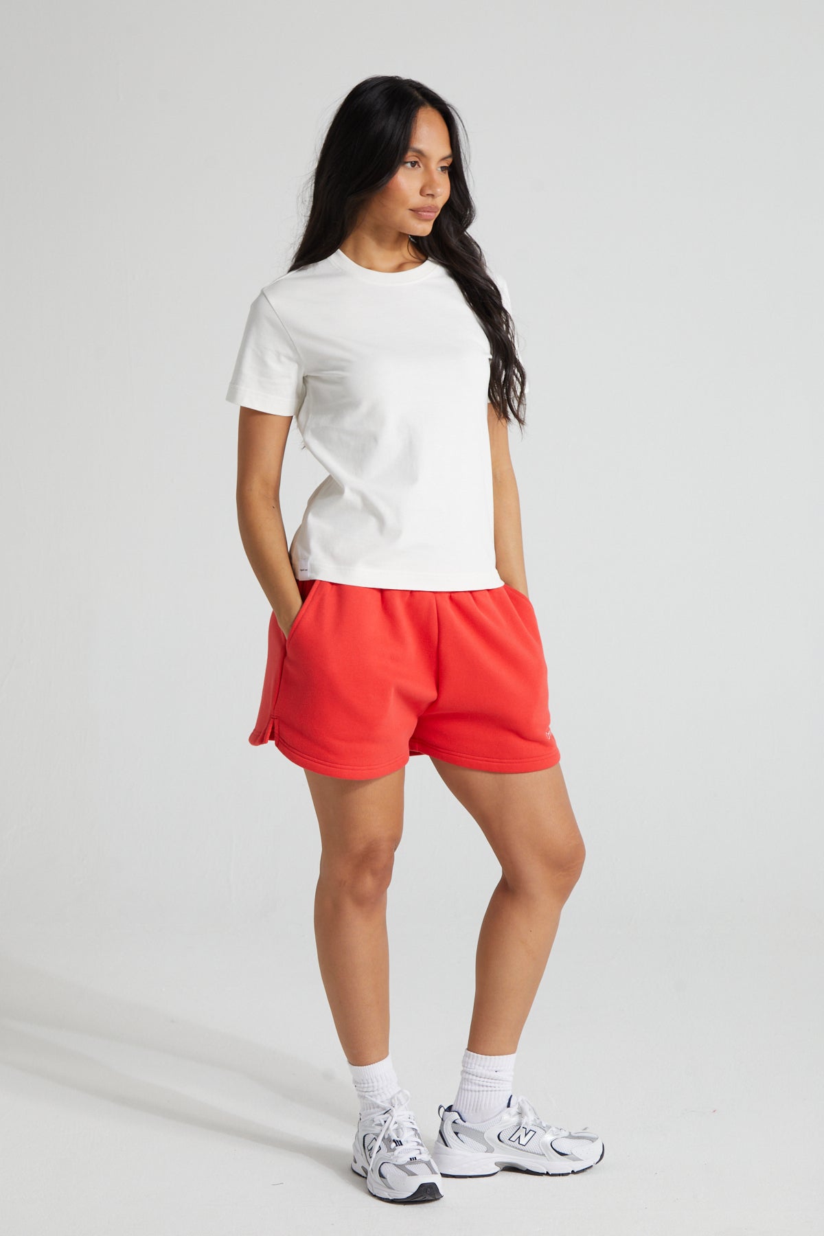 Classic T- Shirt - White Marl