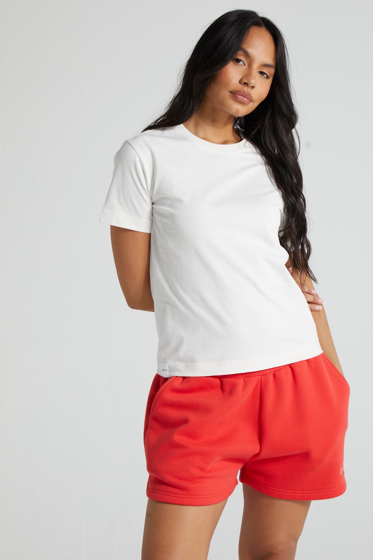 Classic T- Shirt - White Marl