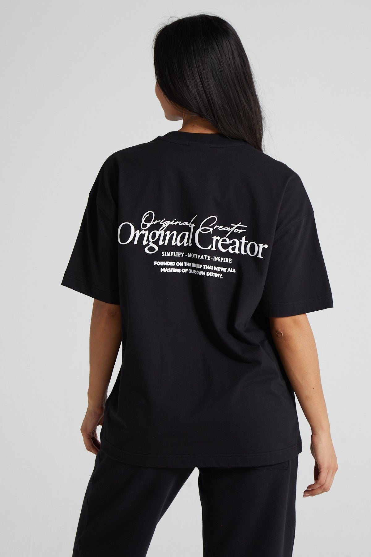 Creator T-Shirt -Jet Black