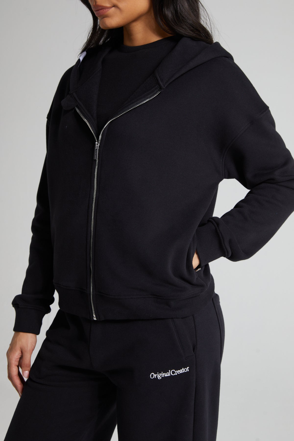 Classic Hoodie- Jet Black