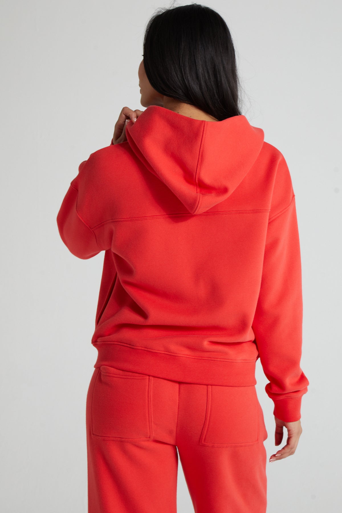 Classic Hoodie-Poppy Red