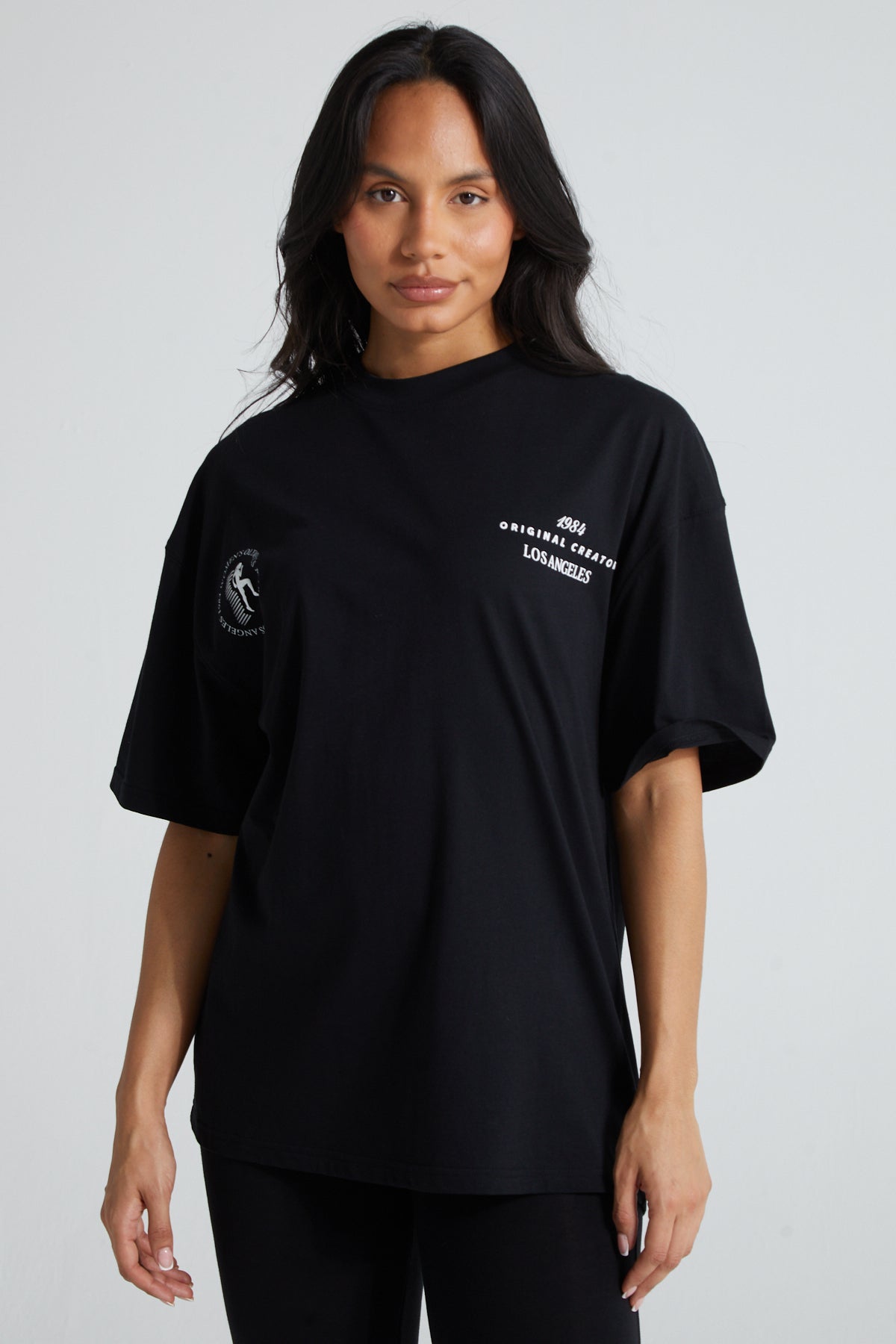 L.A. 1984 T-shirt - Jet Black