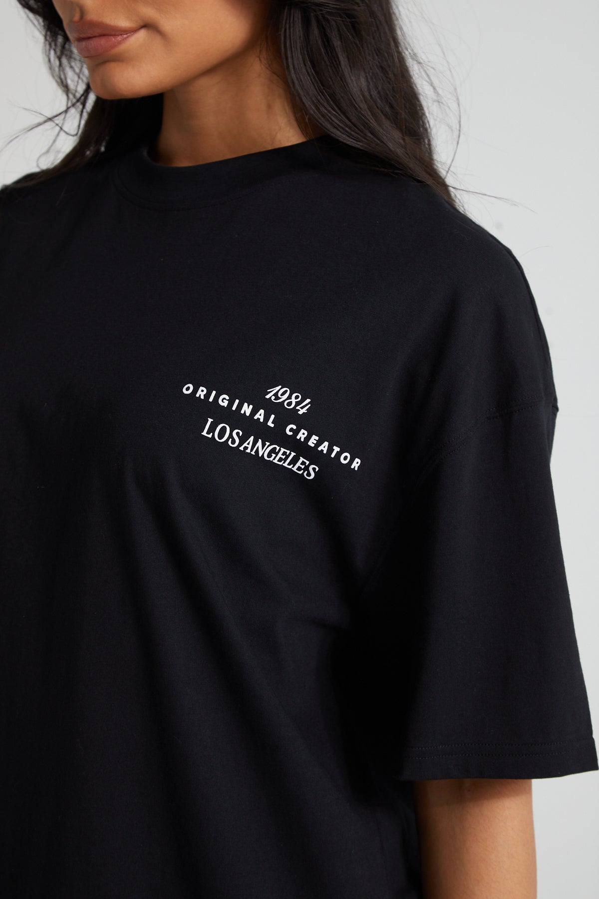 L.A. 1984 T-shirt - Jet Black