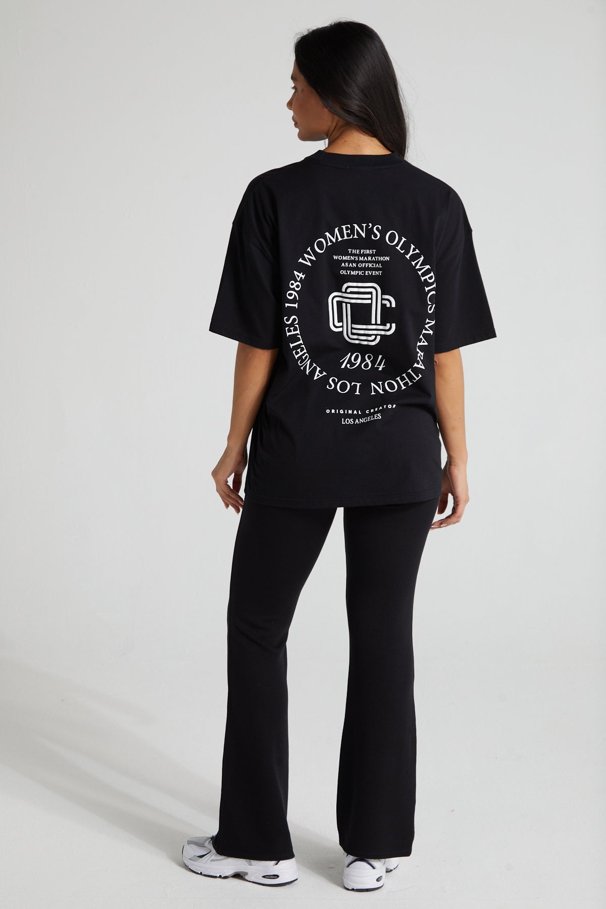 L.A. 1984 T-shirt - Jet Black