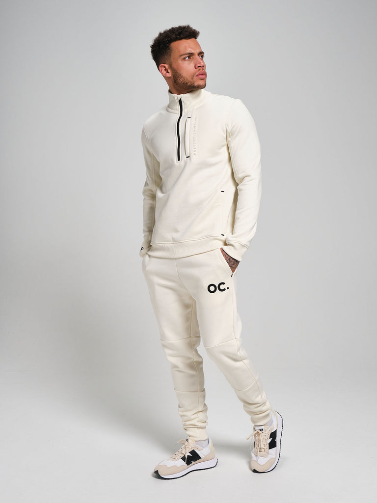 Half Zip - Off White