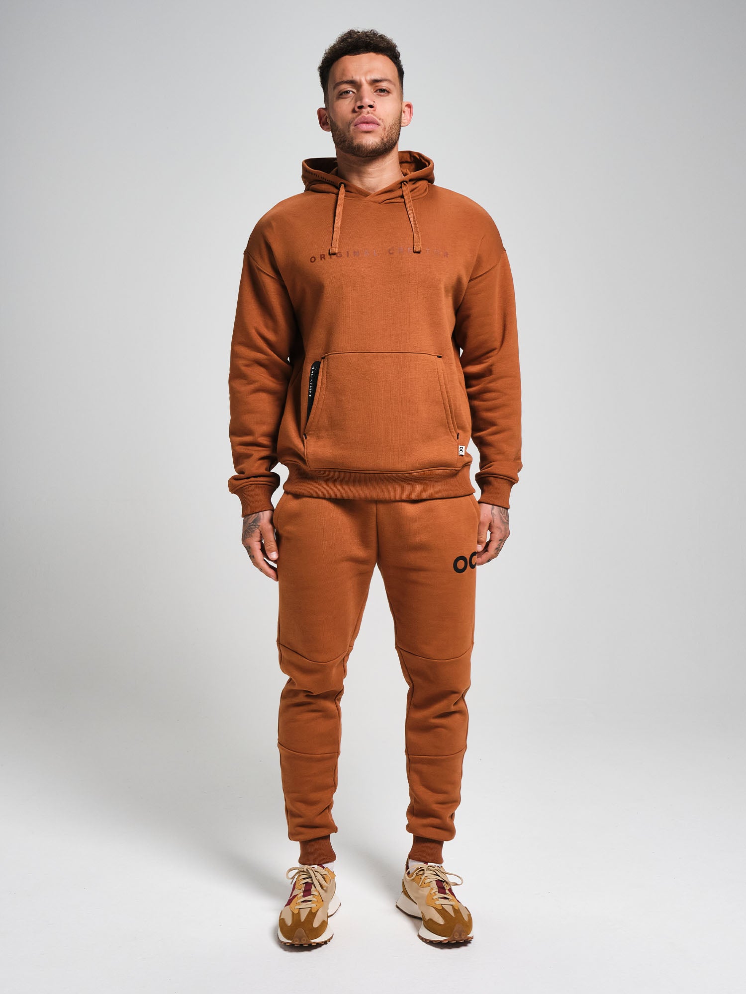 Overhead Hoodie - Bronze Brown